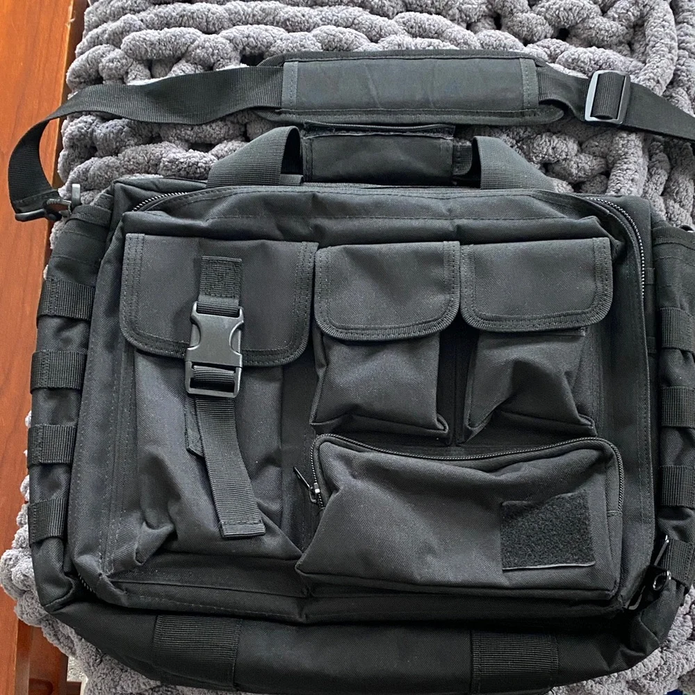 Black Tactical Men's Bag